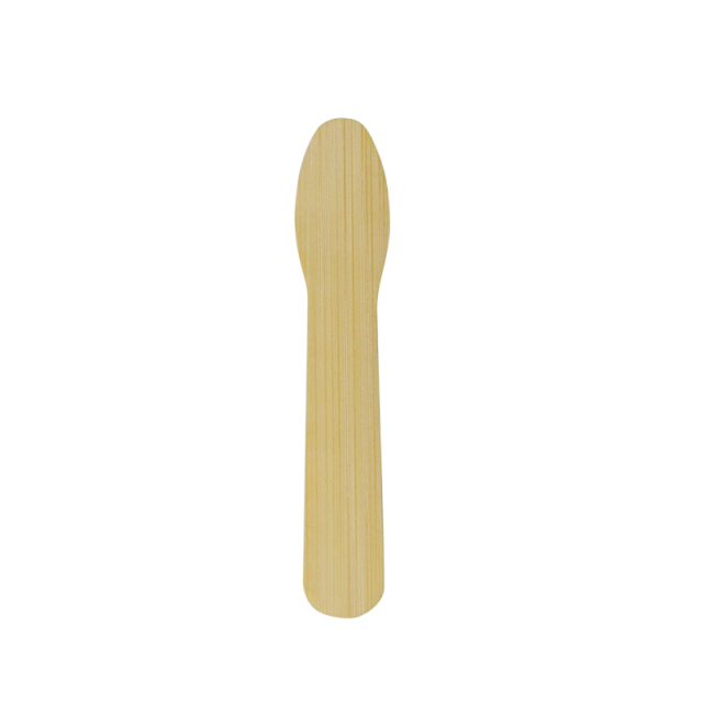 Bamboo Spoon For Tasting Ice- cream