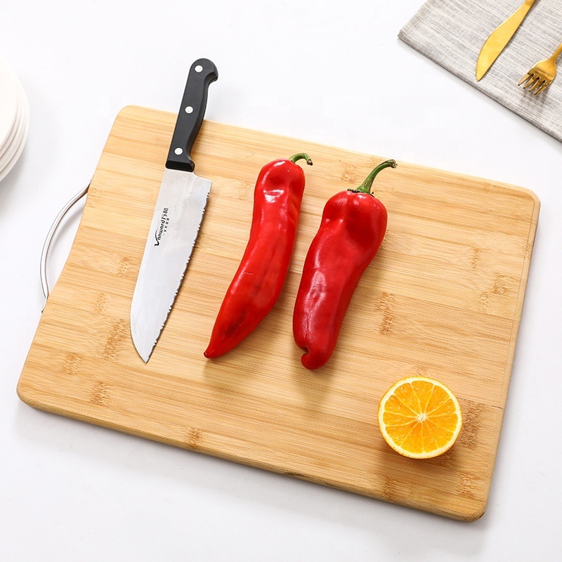 wholesale kitchen acacia olive bamboo chopping cutting board with handle