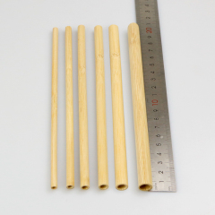 Top Seller Individually Biodegradable Bamboo Drinking Straws Disposable