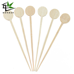 Bamboo coffee fruit stick animal characters bamboo drink stirring stick