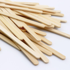 Bamboo Coffee Stirrers, Disposable Coffee Stir Sticks - Stir Sticks For Coffee Bar, Stir Sticks with Smooth End, Coffee Stirs for Coffee, Cocktail, Hot Drinks