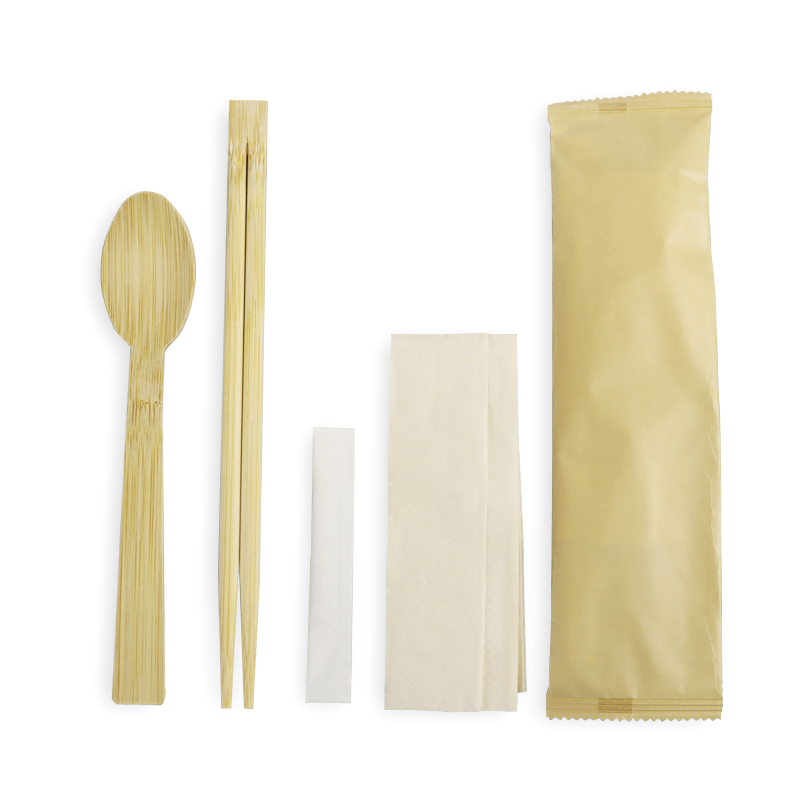 Biodegradable Disposable Eco Friendly Bamboo Fork Spoon Knife Bamboo Cutlery