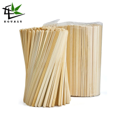 Bamboo Coffee Stirrers, Disposable Coffee Stir Sticks - Stir Sticks For Coffee Bar, Stir Sticks with Smooth End, Coffee Stirs for Coffee, Cocktail, Hot Drinks