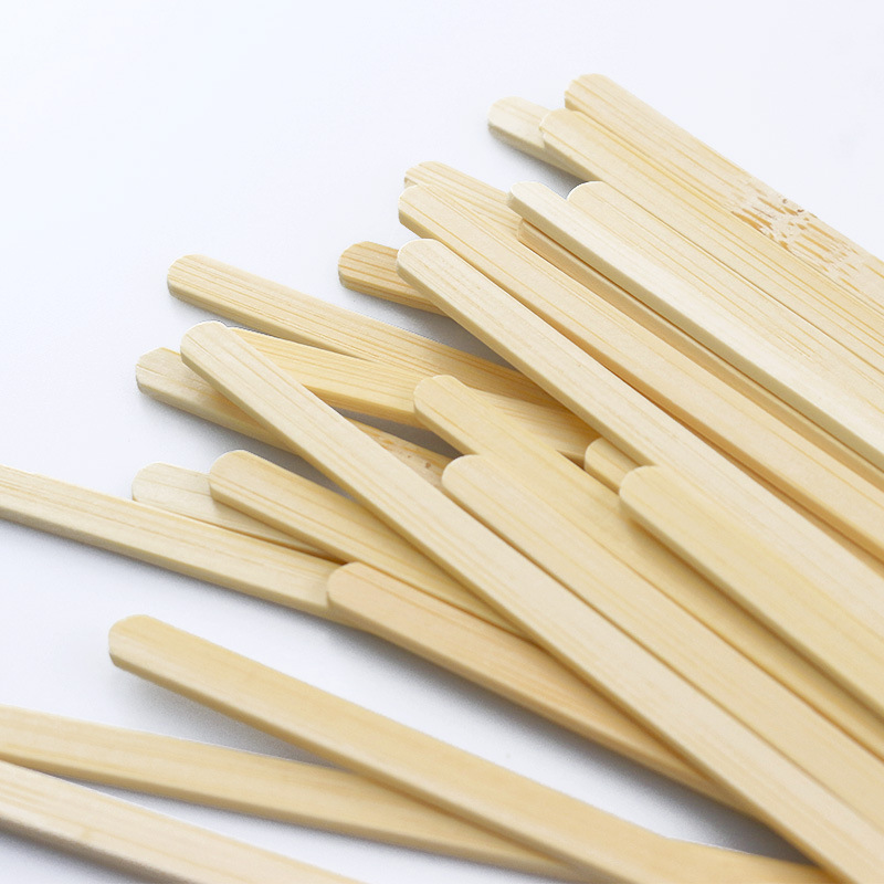 Bamboo Coffee Stirrers, Disposable Coffee Stir Sticks - Stir Sticks For Coffee Bar, Stir Sticks with Smooth End, Coffee Stirs for Coffee, Cocktail, Hot Drinks