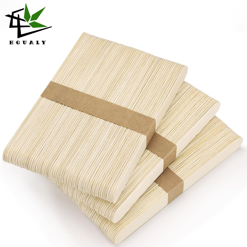 High quality wooden bamboo ice cream sticks