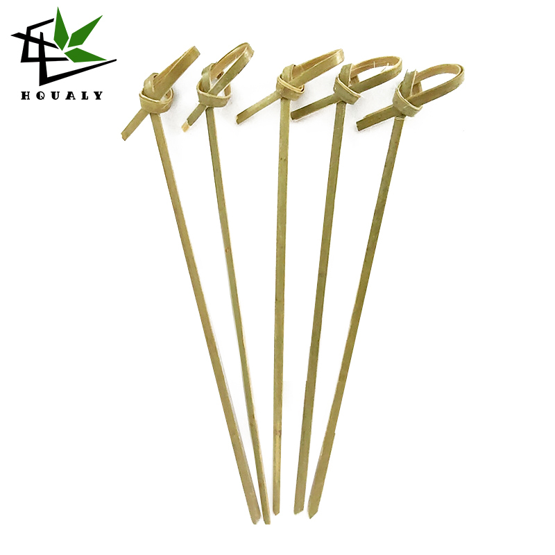Factory direct sales disposable flower knot string multi-color supply handmade creative design hotel bamboo sticks