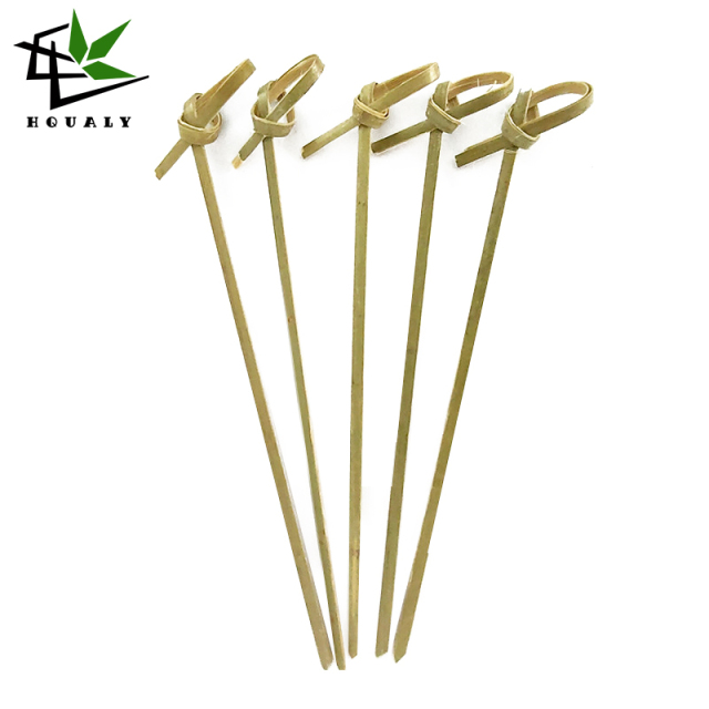 Factory direct sales disposable flower knot string multi-color supply handmade creative design hotel bamboo sticks