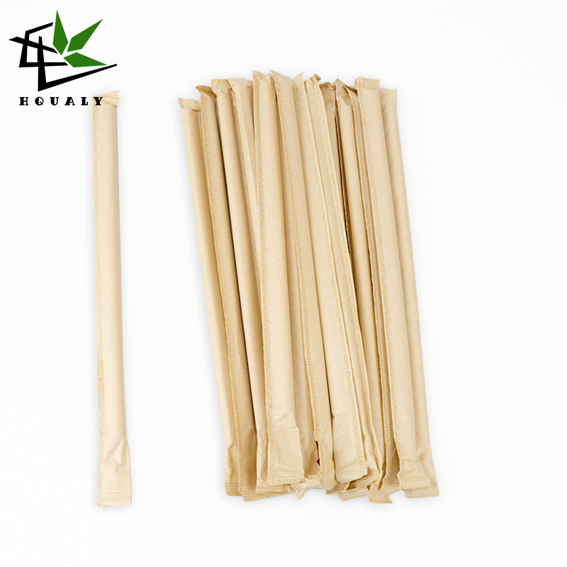 Top Seller Individually Biodegradable Bamboo Drinking Straws Disposable
