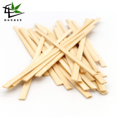 Eco friendly disposable bamboo stirrer