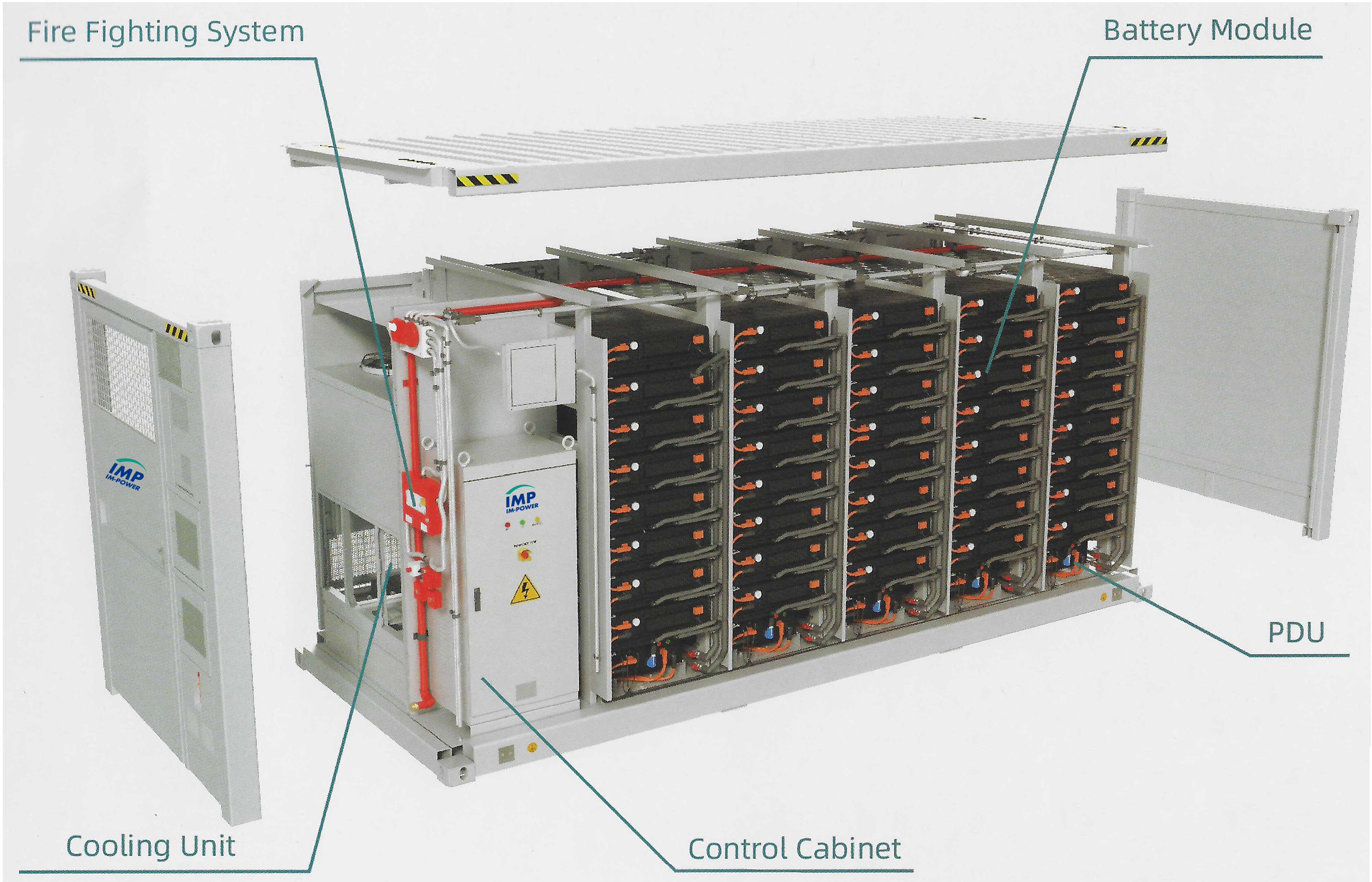 10FT Container Battery Energy Storage System