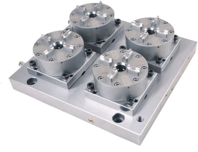 RK-C06437 Auto 4 center Pneumatic chuck