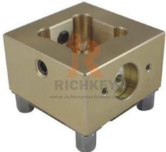 RK-E06446 EDM brass square holder