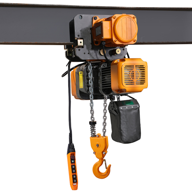 2T Single Chain Trolley Type Electric Chain Hoist EQ02-02Y