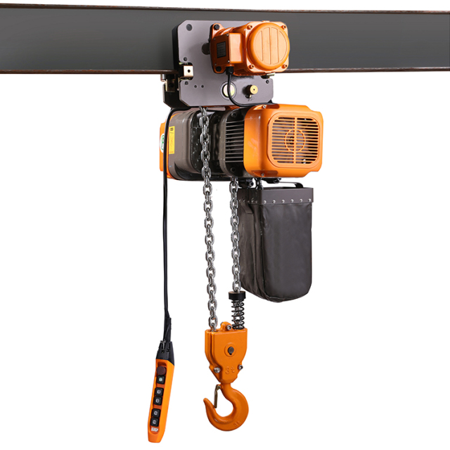 5T Double Chain Trolley Type Electric Chain Hoist EQ05-02Y