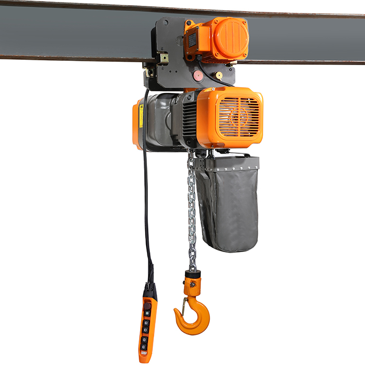 3T Single Chain Dual Speed Trolley Type Electric Chain Hoist EQ03-01YS