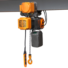 1T Single Chain Dual Speed Trolley Type Electric Chain Hoist EQ01-01YS