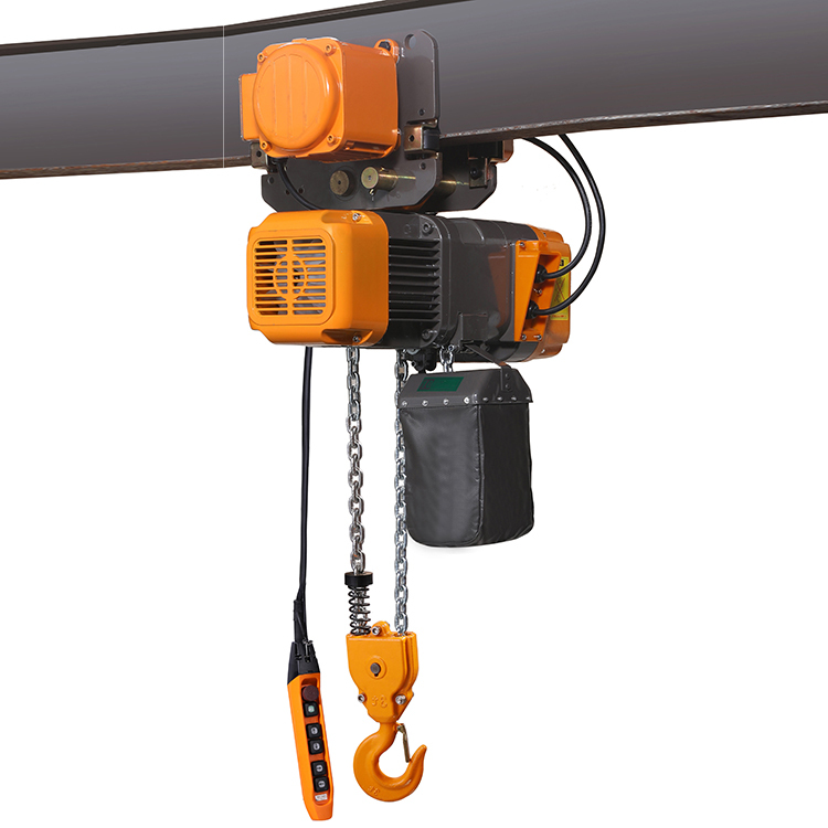 2T Single Chain Trolley Type Electric Chain Hoist EQ02-02Y