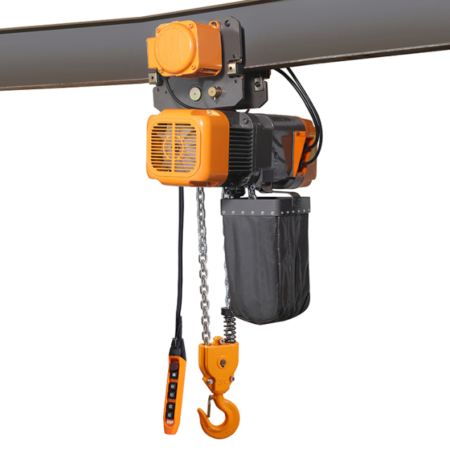 3T Double Chain Dual Speed Trolley Type Electric Chain Hoist EQ03-02YS