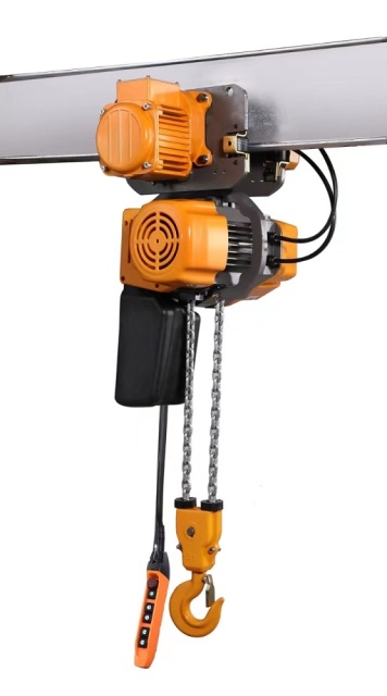 1t Single Chain Trolley Electric Chain Hoist EQV01-01Y