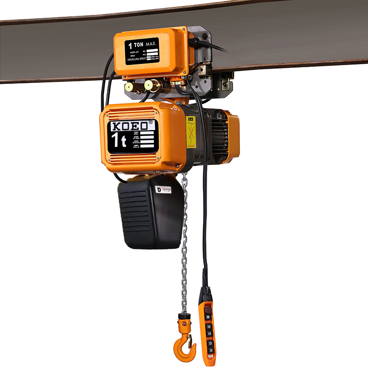 3T Single Chain Trolley Type Electric Chain Hoist EQ03-01Y