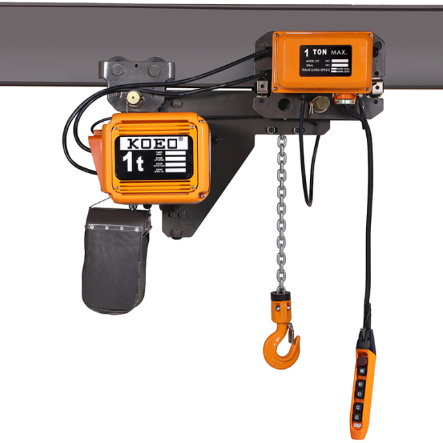1-10T Ultra Low Headroom Type Electric Chain Hoist EQ series