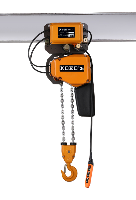 2t Double Chain Trolley Electric Chain Hoist EQV02-02Y