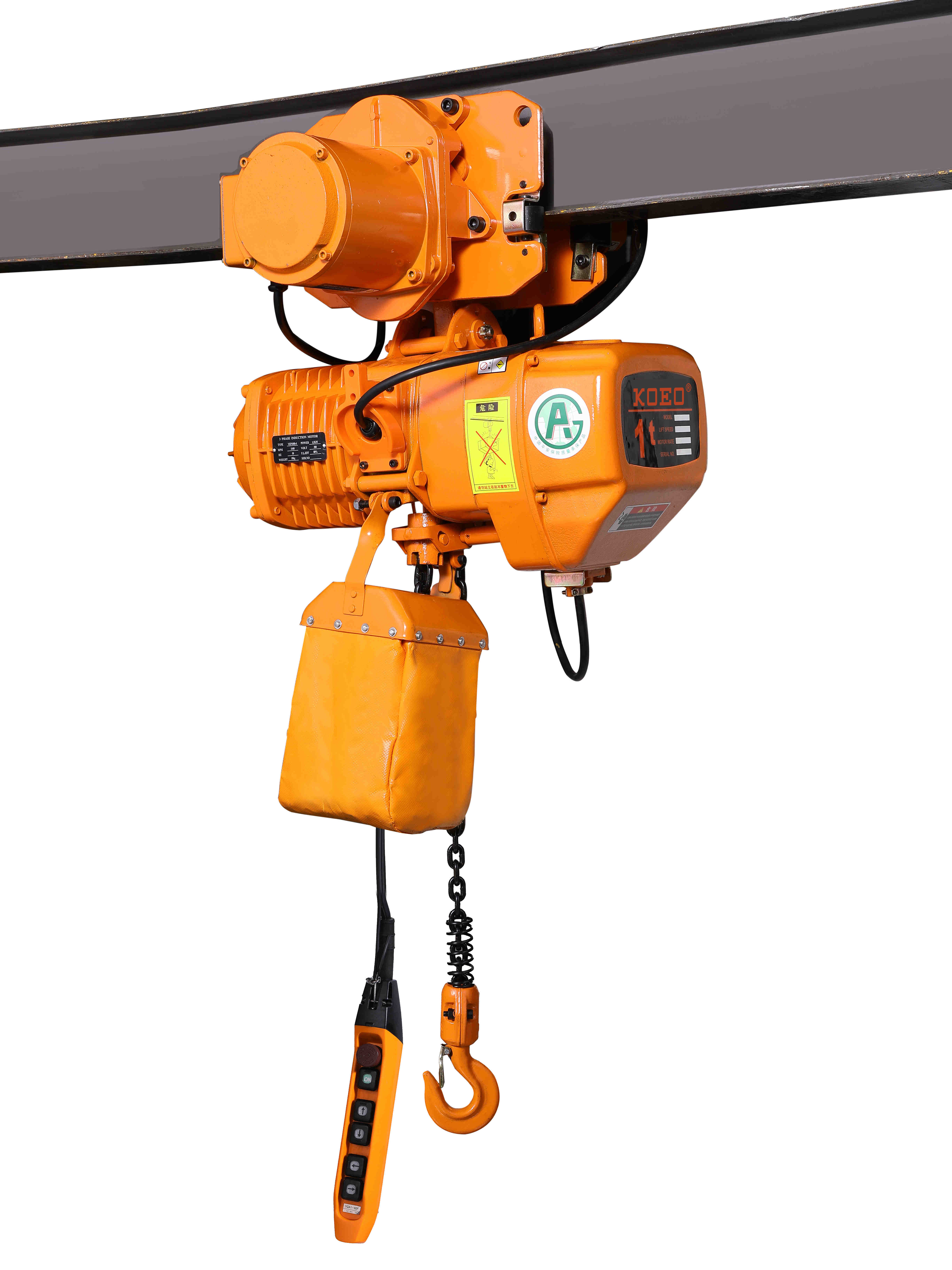 0.5-5T HHBB Series Trolley Type Electric Chain Hoist