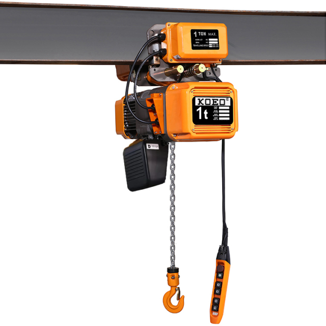 3T Single Chain Trolley Type Electric Chain Hoist EQ03-01Y