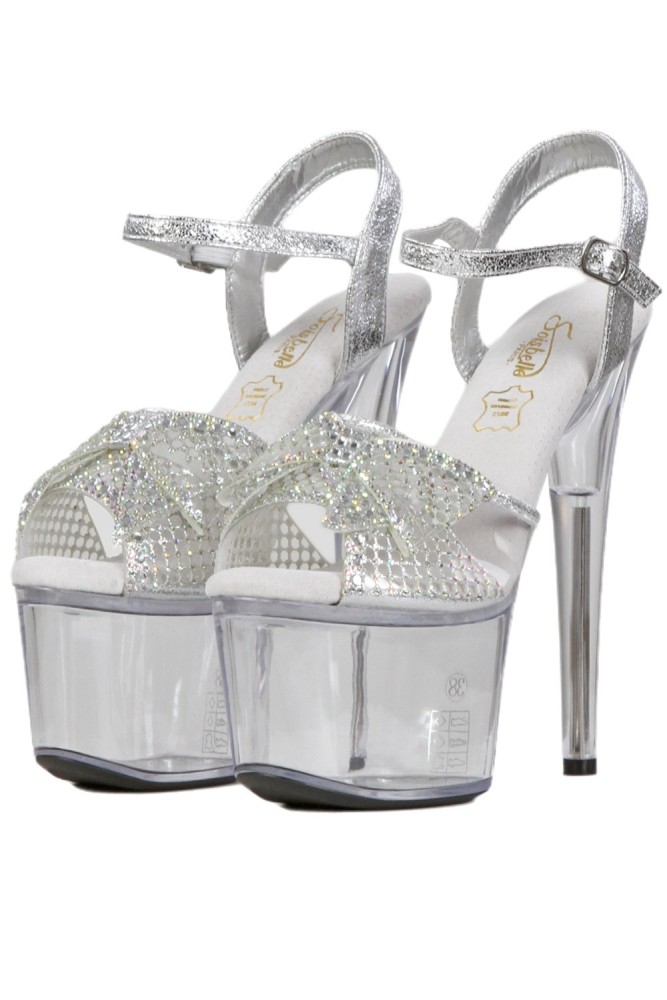 Sandales Plateforme Vinyle 15,5cm