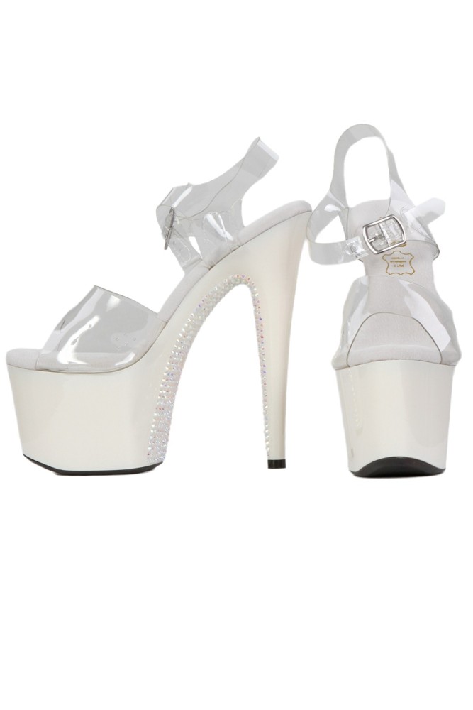 Sandales Plateforme Vinyle 15,5cm