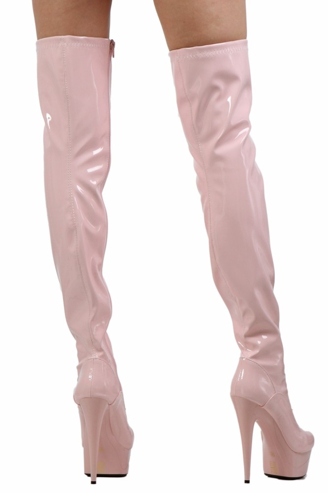 Cuissardes Vinyle plateforme