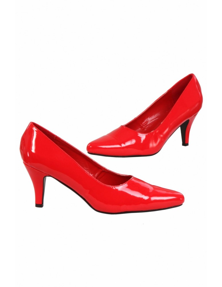 Escarpins Vinyle, Talon 7,5 cm