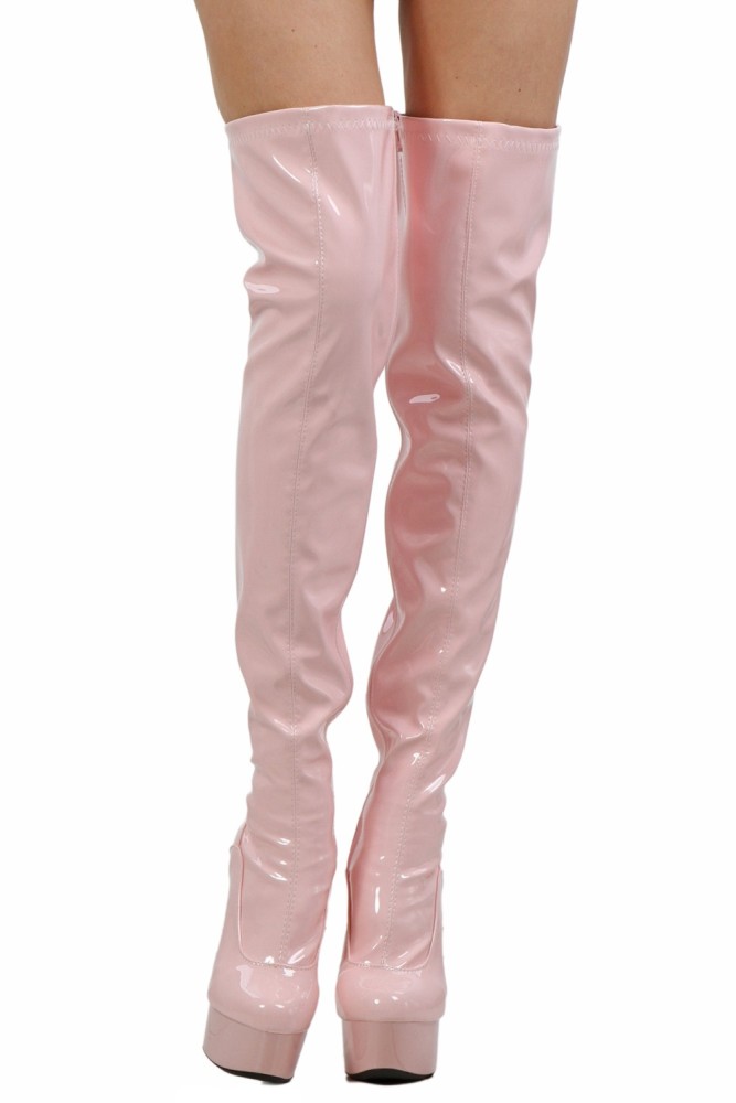 Cuissardes Vinyle plateforme