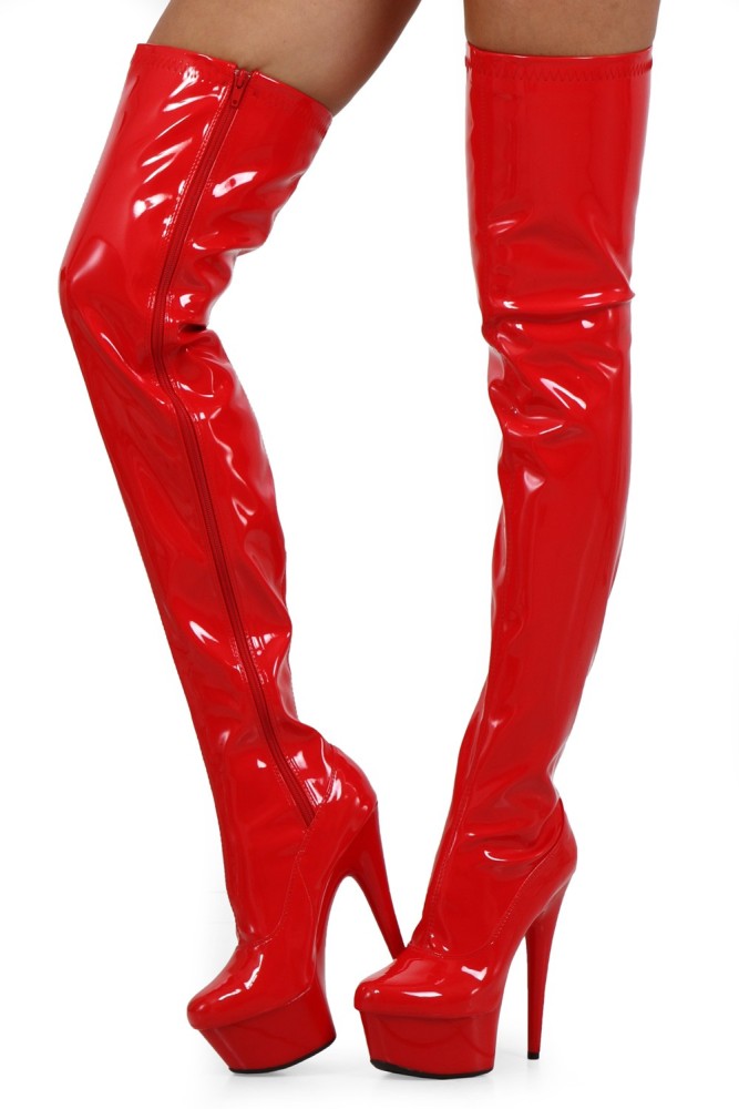 Cuissardes Vinyle plateforme