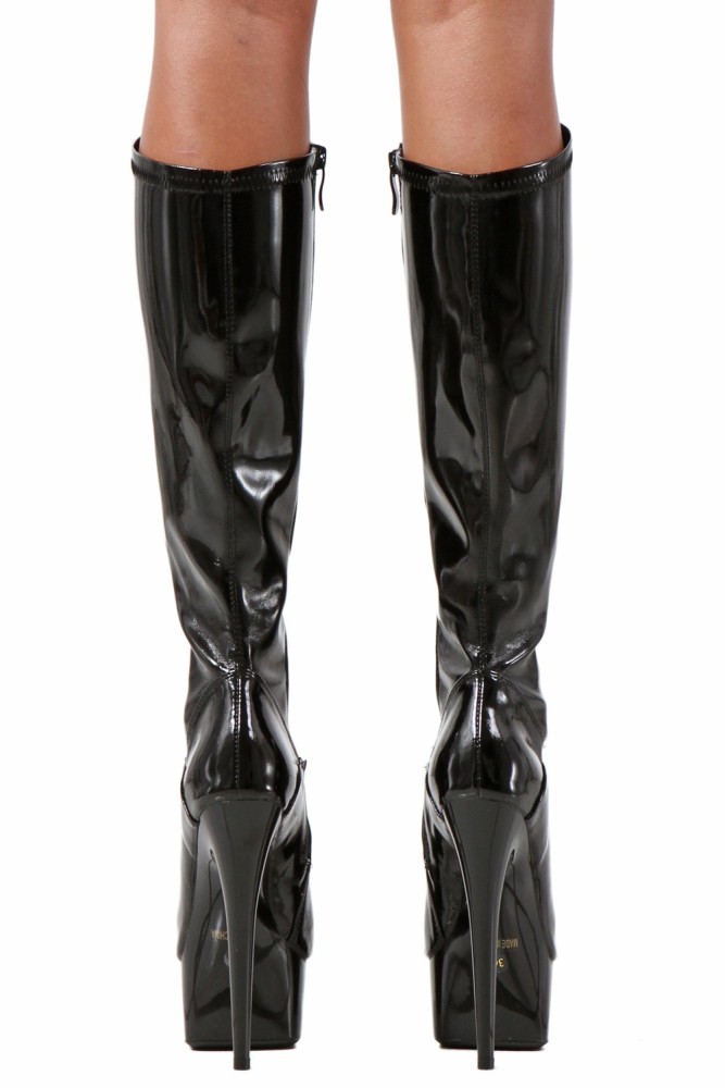 Bottes Vinyle plateforme