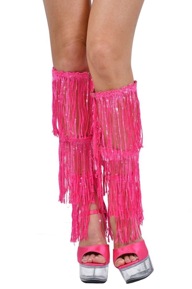 Sandales Plateformes à franges 14cm