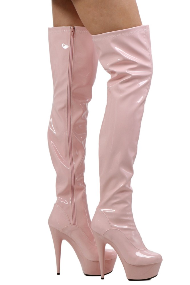 Cuissardes Vinyle plateforme