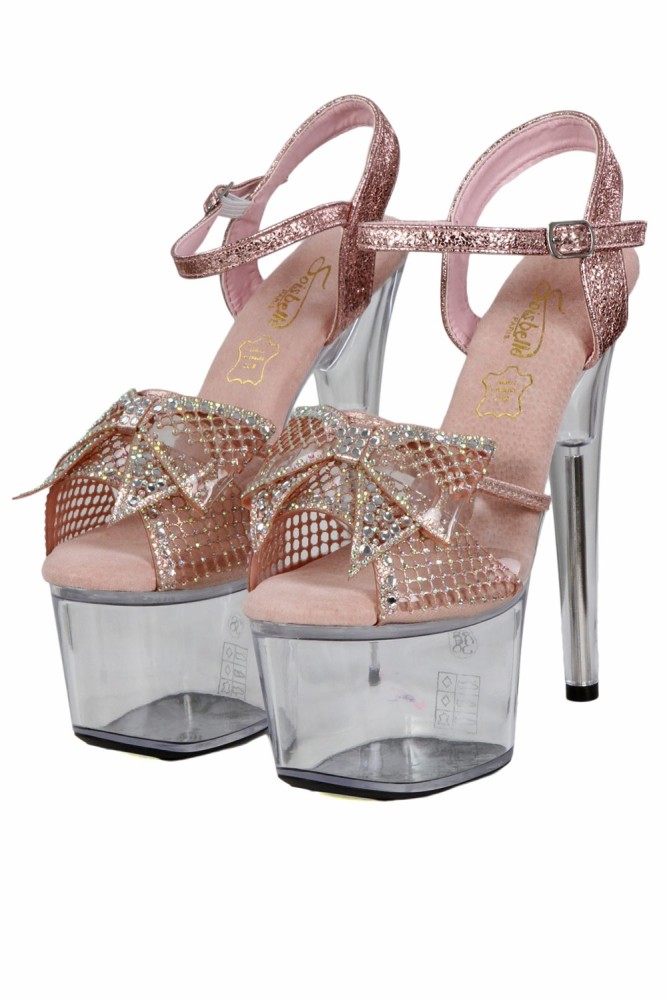 Sandales Plateforme Vinyle 15,5cm