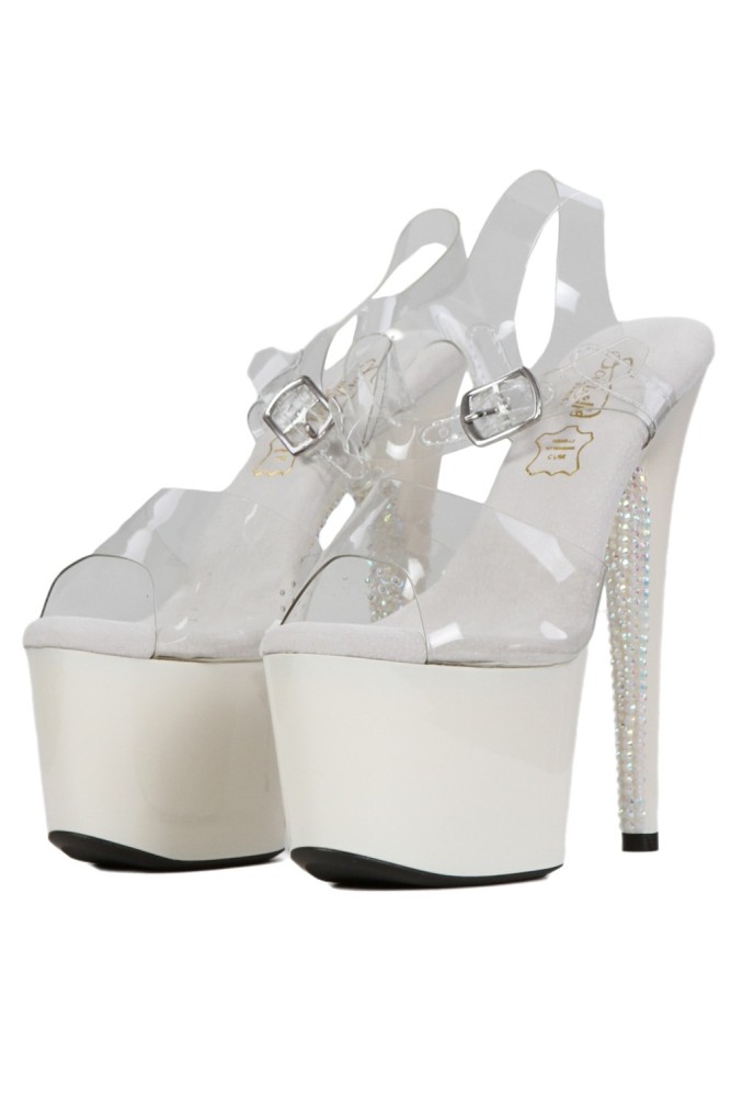 Sandales Plateforme Vinyle 15,5cm