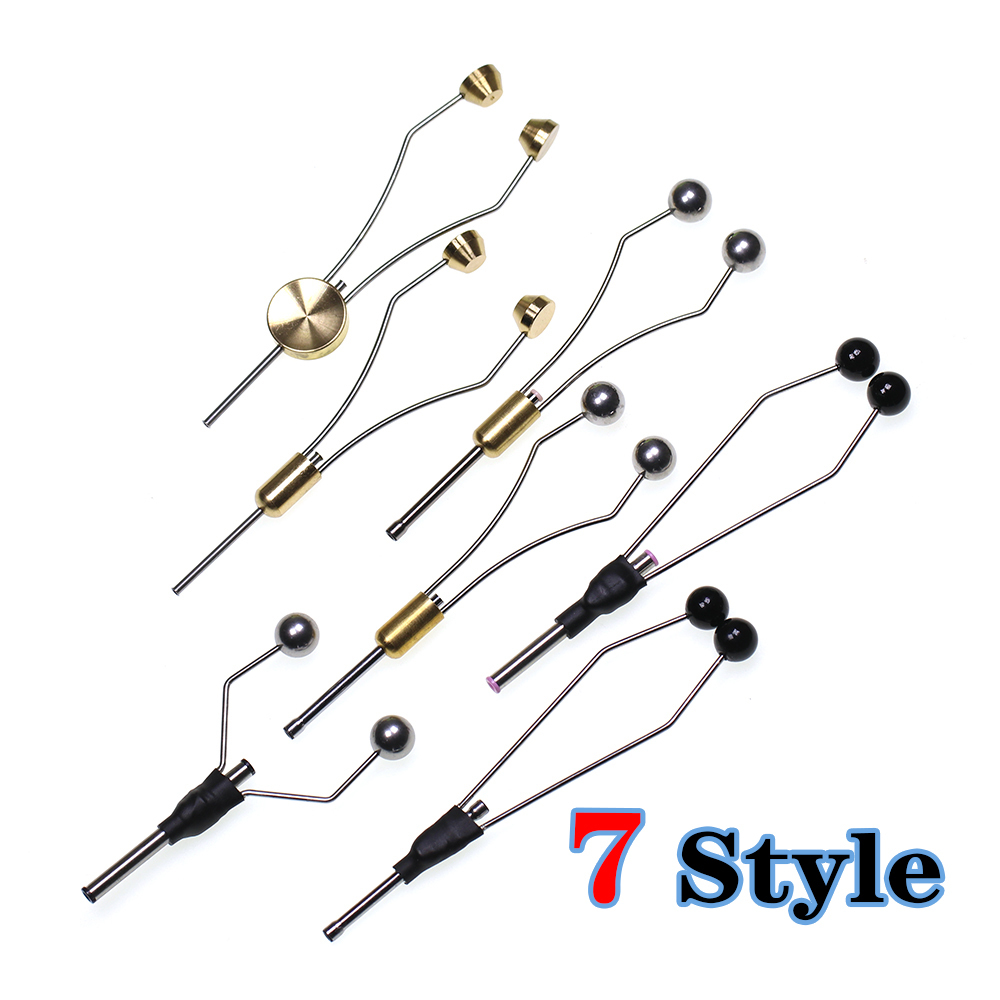 ICERIO Fly Tying Tools Bobbin Holders Ceramic Inserts Tube Fishing Fly Wire Thread Winding Tools