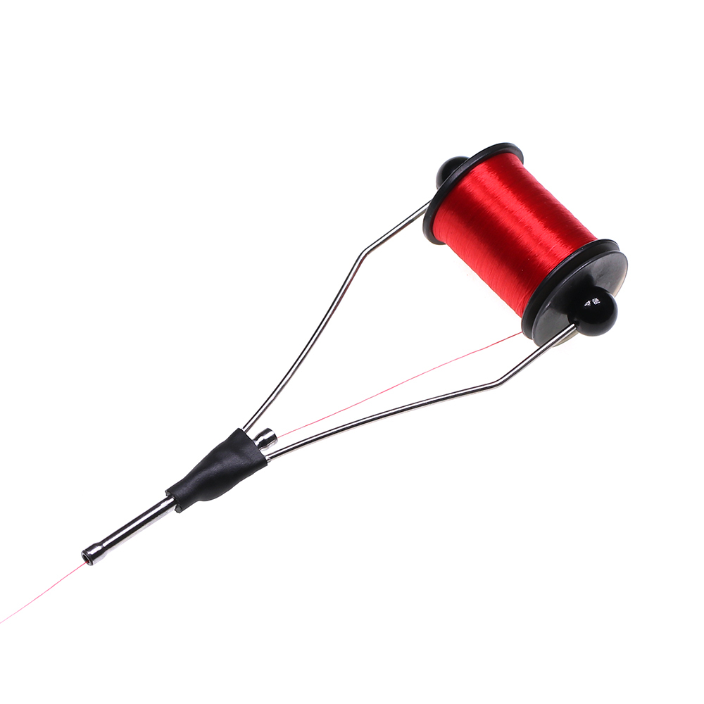 ICERIO Fly Tying Tools Bobbin Holders Ceramic Inserts Tube Fishing Fly Wire Thread Winding Tools
