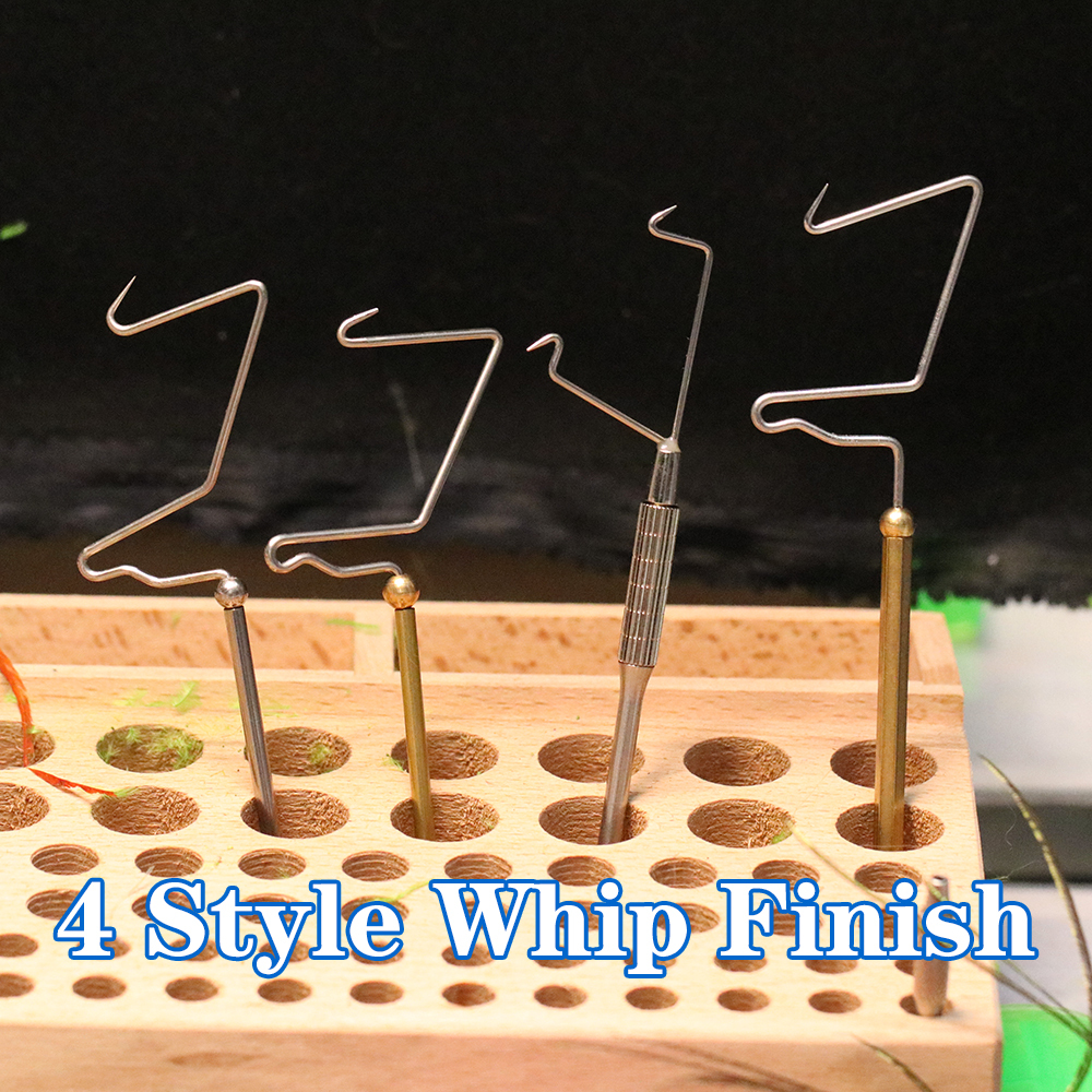 ICERIO Fly Tying Tools Hexagonal Brass Handle Thread Whip Finisher