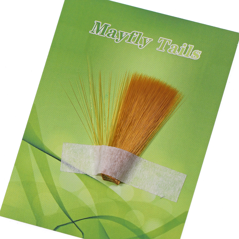 ICERIO Tapered Nylon Fibers for Dry Wet Nymphs Mayfly Tails Fly Tying Material Nylon Ultra Fine Fibers Tails Synthetic Material