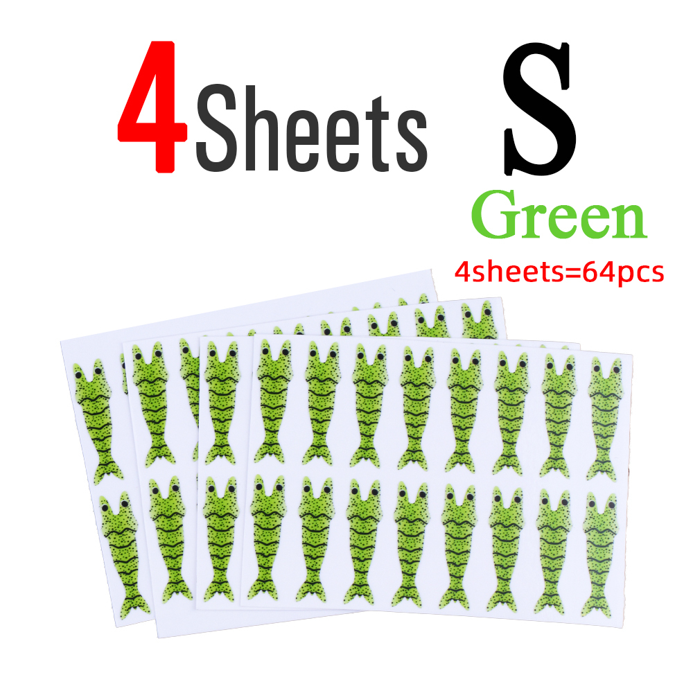 ICERIO 4 Sheets Shrimp Back Thin Skin Film Fly Fishing Body Wrapping Material for Prawn Scud Nymph Flies S M L XL