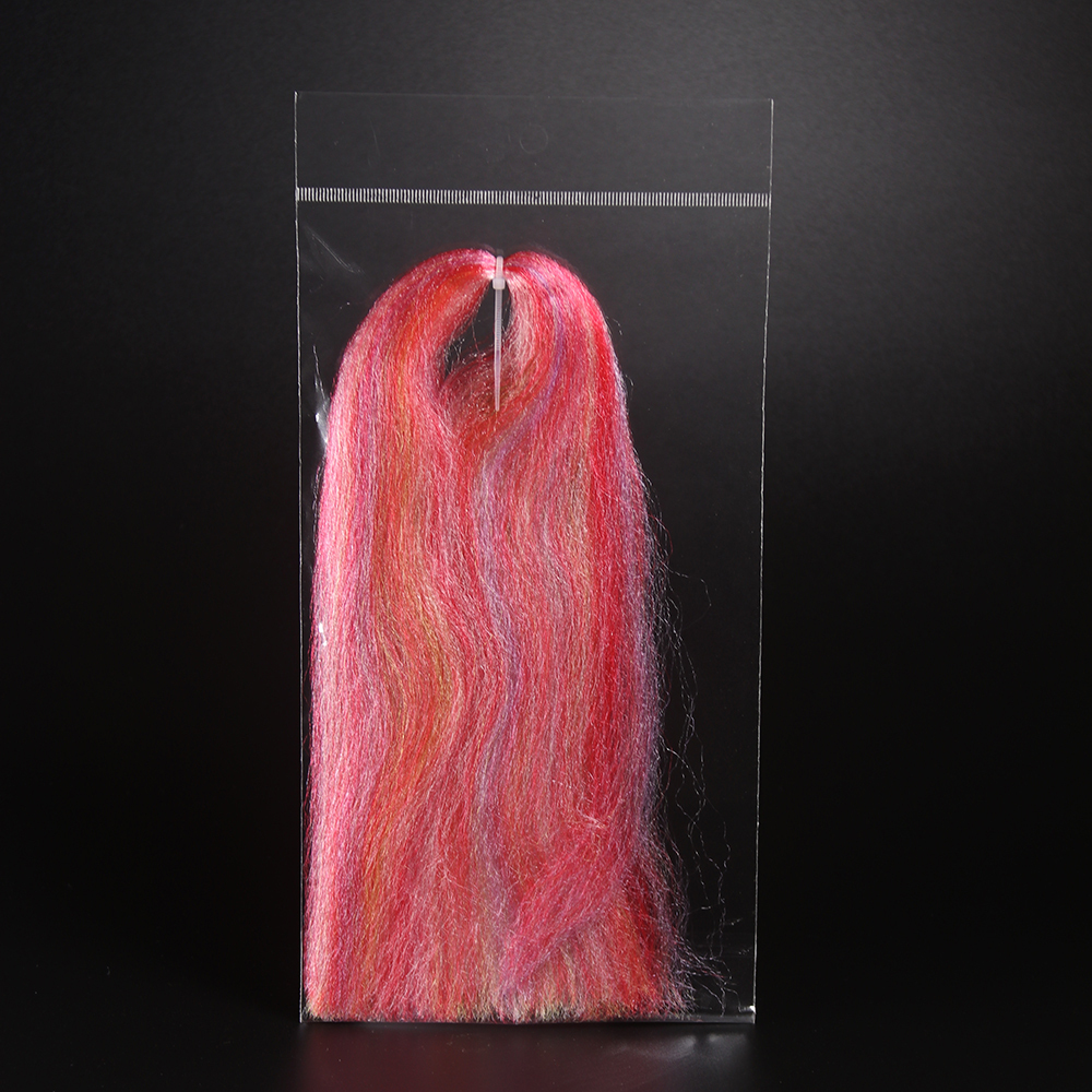 ICERIO 1Pack Soft EP Silky Fiber Light Fluffy Minnow Baitfish Streamer Fly Tying Materials Fly Bait Long Hair Fiber