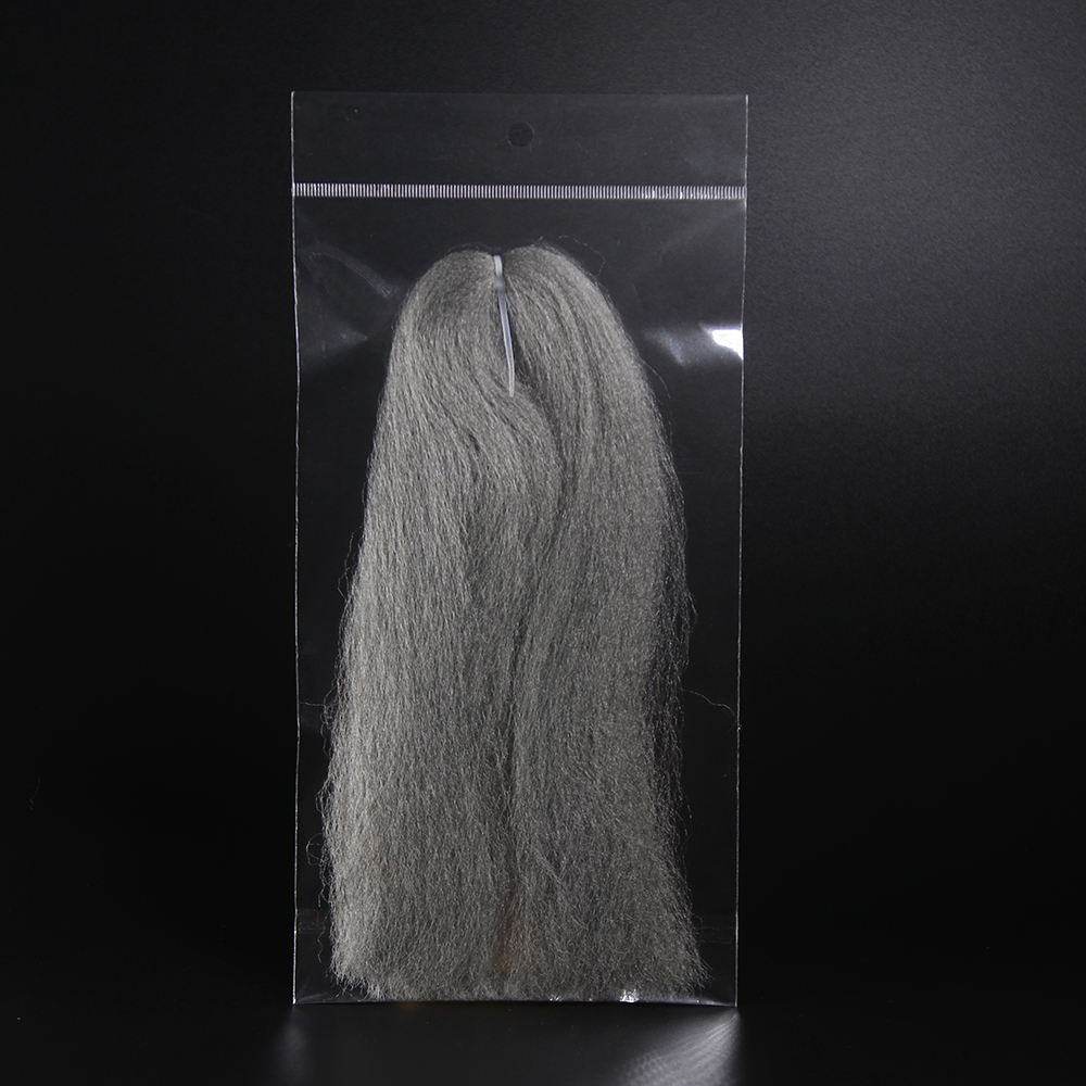 ICERIO 1Pack Soft EP Silky Fiber Light Fluffy Minnow Baitfish Streamer Fly Tying Materials Fly Bait Long Hair Fiber
