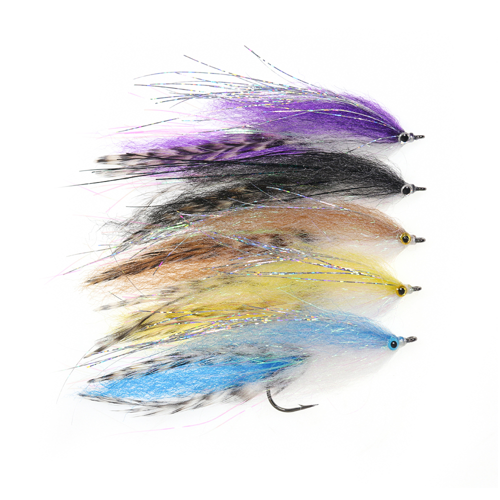 1/0 ~ 4/0 EP Silky Fiber Fish Streamer Fly
