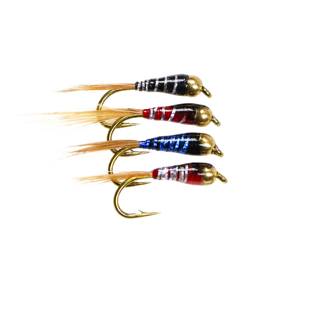 Brass Bead Head Epoxy Body Perdigon Nymph Fly