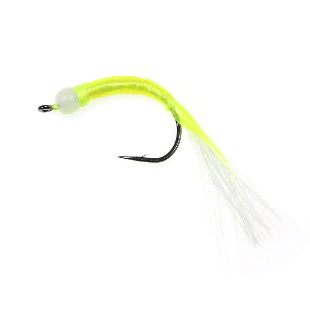 #4 #3 #1/0 #2/0 Luminous Big Worm Fly