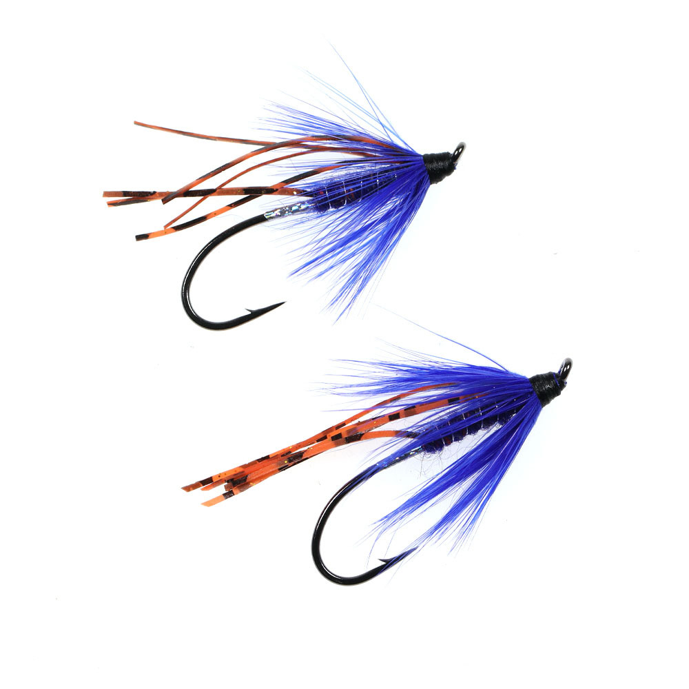 #2 #4 #6 Blue Classic Steelhead Wet Fly